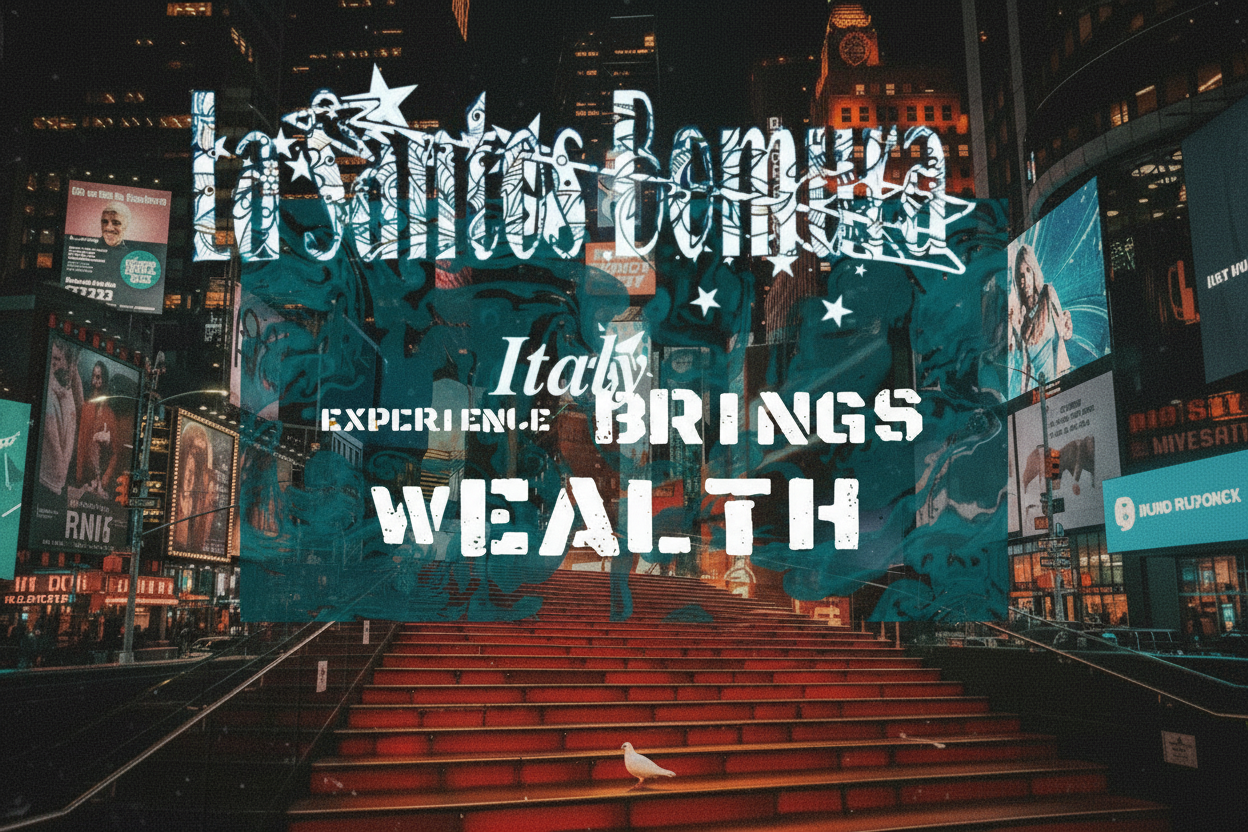 LaSantos Bomura Italy x Experience Brings Wealth Hero